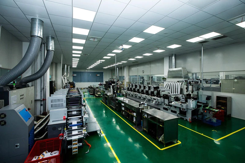 Vista panorámica de la planta de producción de embalajes XGolden
