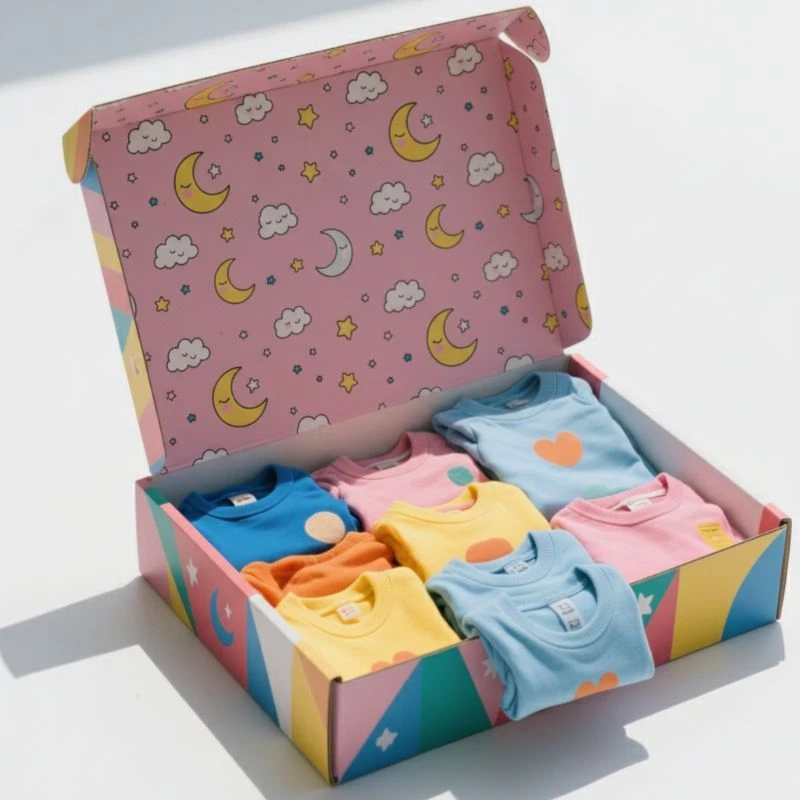 Caja Rígida para Ropa de Bebé RB-201