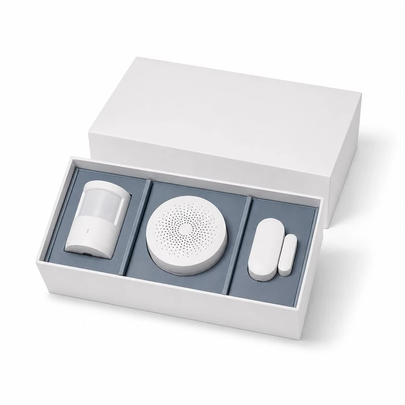 Caja para kit de hogar inteligente