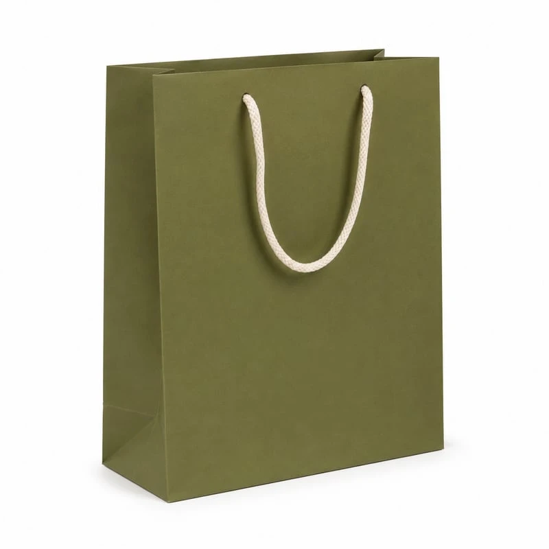 Bolsa de papel para tienda de té